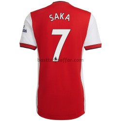 Arsenal Bukayo Saka 7 Hemma Fotbollströja 2021-2022 Kortärmad