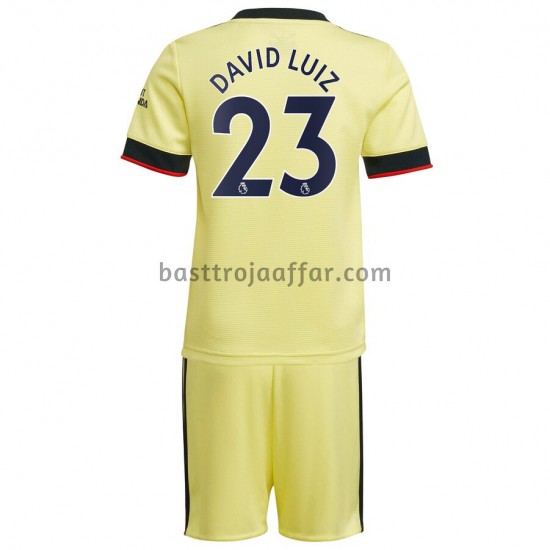 Arsenal David Luiz 23 Barn Borta Fotbollströja 2021-2022 Kortärmad