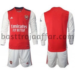 Arsenal Barn Hemma Fotbollströja 2021-2022 Långärmad Arsenal Barn Hemma Fotbollströja 2021-2022 Långärmad