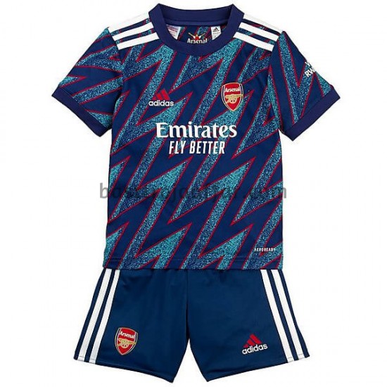 Arsenal Barn Tredje Fotbollströja 2021-2022 Kortärmad