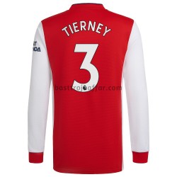Arsenal Kieran Tierney 3 Hemma Fotbollströja 2021-2022 Långärmad Arsenal Kieran Tierney 3 Hemma Fotbollströja 2021-2022 Långärmad
