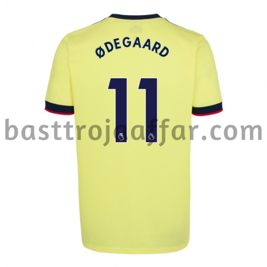 Arsenal Martin Odegaard 11 Borta Fotbollströja 2021-2022 Kortärmad