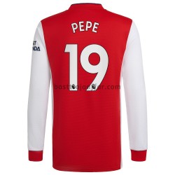 Arsenal Nicolas Pepe 19 Hemma Fotbollströja 2021-2022 Långärmad Arsenal Nicolas Pepe 19 Hemma Fotbollströja 2021-2022 Långärmad