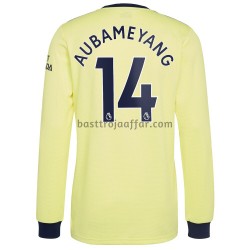 Arsenal Pierre-Emerick Aubameyang 14 Borta Fotbollströja 2021-2022 Långärmad Arsenal Pierre-Emerick Aubameyang 14 Borta Fotbollströja 2021-2022 Långärmad