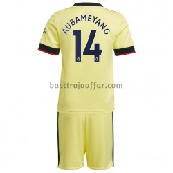 Arsenal Pierre-Emerick Aubameyang 14 Barn Borta Fotbollströja 2021-2022 Kortärmad Arsenal Pierre-Emerick Aubameyang 14 Barn Borta Fotbollströja 2021-2022 Kortärmad