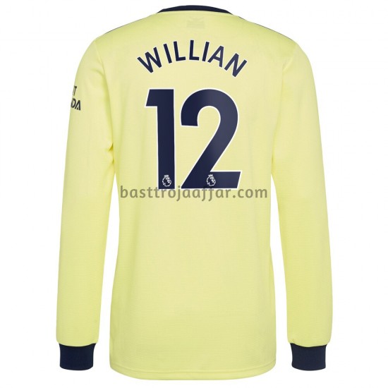 Arsenal Willian 12 Borta Fotbollströja 2021-2022 Långärmad
