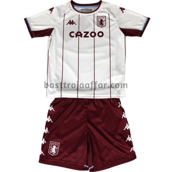 Aston Villa Barn Borta Fotbollströja 2021-2022 Kortärmad