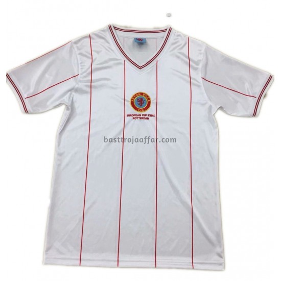 Aston Villa Retro Borta Fotbollströja 1982 Kortärmad