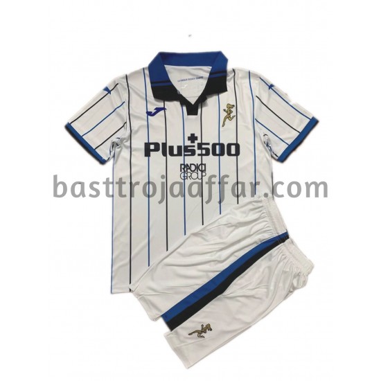 Atalanta Barn Borta Fotbollströja 2021-2022 Kortärmad