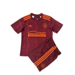 Atlanta United Barn Tredje Fotbollströja 2021 Kortärmad