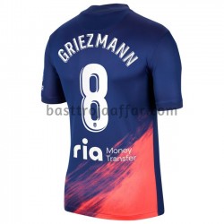 Atlético Madrid Antoine Griezmann 8 Borta Fotbollströja 2021-2022 Kortärmad Atlético Madrid Antoine Griezmann 8 Borta Fotbollströja 2021-2022 Kortärmad