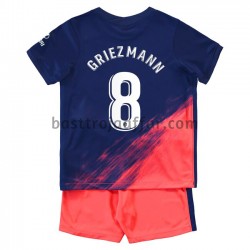 Atlético Madrid Antoine Griezmann 8 Barn Borta Fotbollströja 2021-2022 Kortärmad Atlético Madrid Antoine Griezmann 8 Barn Borta Fotbollströja 2021-2022 Kortärmad