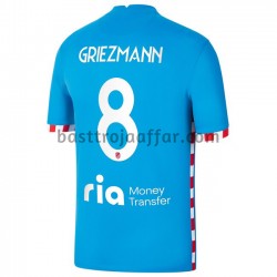 Atlético Madrid Antoine Griezmann 8 Fjärde Fotbollströja 2021-2022 Kortärmad Atlético Madrid Antoine Griezmann 8 Fjärde Fotbollströja 2021-2022 Kortärmad