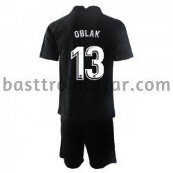 Atlético Madrid Målvakt Jan Oblak 13 Barn Borta Fotbollströja 2021-2022 Kortärmad Atlético Madrid Målvakt Jan Oblak 13 Barn Borta Fotbollströja 2021-2022 Kortärmad