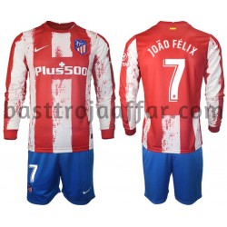Atlético Madrid João Félix 7 Barn Hemma Fotbollströja 2021-2022 Långärmad Atlético Madrid João Félix 7 Barn Hemma Fotbollströja 2021-2022 Långärmad