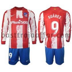 Atlético Madrid Luis Suárez 9 Barn Hemma Fotbollströja 2021-2022 Långärmad Atlético Madrid Luis Suárez 9 Barn Hemma Fotbollströja 2021-2022 Långärmad