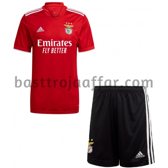 Benfica Barn Hemma Fotbollströja 2021-2022 Kortärmad