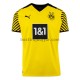 Borussia Dortmund Hemma Fotbollströja 2021-2022 Kortärmad
