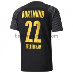 Borussia Dortmund Jude Bellingham 22 Borta Fotbollströja 2021-2022 Kortärmad