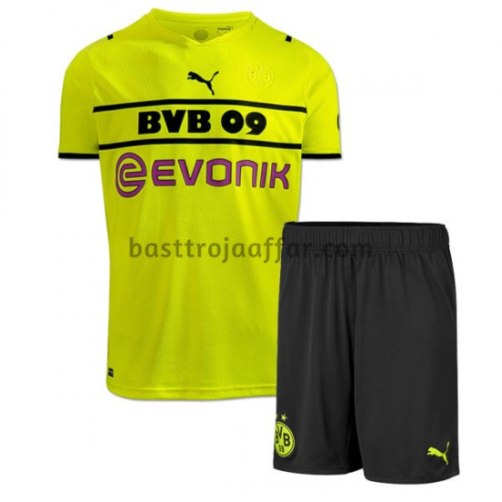 Borussia Dortmund Barn Tredje Fotbollströja 2021-2022 Kortärmad