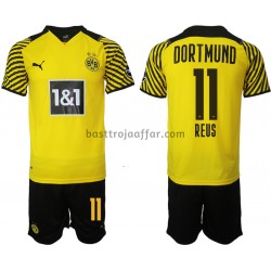Borussia Dortmund Marco Reus 11 Barn Hemma Fotbollströja 2021-2022 Kortärmad Borussia Dortmund Marco Reus 11 Barn Hemma Fotbollströja 2021-2022 Kortärmad