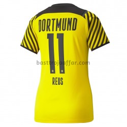Borussia Dortmund Marco Reus 11 Dam Hemma Fotbollströja 2021-2022 Kortärmad Borussia Dortmund Marco Reus 11 Dam Hemma Fotbollströja 2021-2022 Kortärmad