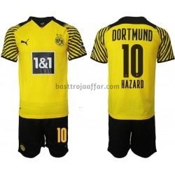 Borussia Dortmund Thorgan Hazard 10 Barn Hemma Fotbollströja 2021-2022 Kortärmad Borussia Dortmund Thorgan Hazard 10 Barn Hemma Fotbollströja 2021-2022 Kortärmad