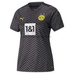 Borussia Dortmund Dam Borta Fotbollströja 2021-2022 Kortärmad Borussia Dortmund Dam Borta Fotbollströja 2021-2022 Kortärmad