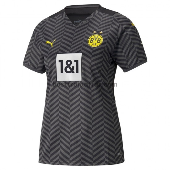 Borussia Dortmund Dam Borta Fotbollströja 2021-2022 Kortärmad