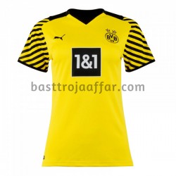 Borussia Dortmund Dam Hemma Fotbollströja 2021-2022 Kortärmad