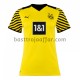 Borussia Dortmund Dam Hemma Fotbollströja 2021-2022 Kortärmad