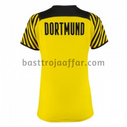Borussia Dortmund Dam Hemma Fotbollströja 2021-2022 Kortärmad