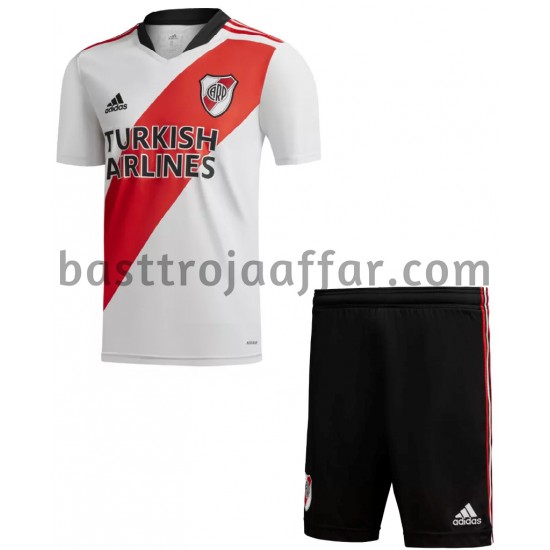 CA River Plate Barn Hemma Fotbollströja 2021-2022 Kortärmad