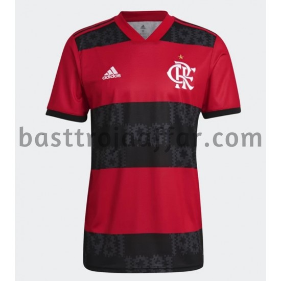 CR Flamengo Hemma Fotbollströja 2021-2022 Kortärmad