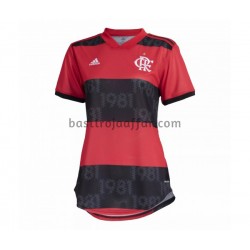 CR Flamengo Damen Hemma Fotbollströja 2021-2022 Kortärmad