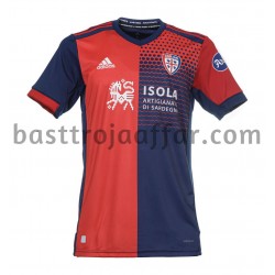 Cagliari Hemma Fotbollströja 2021-2022 Kortärmad