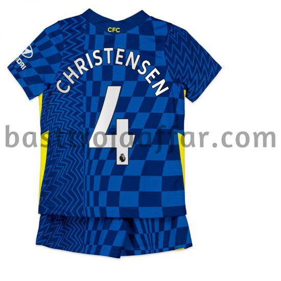 Chelsea Andreas Christensen 4 Barn Hemma Fotbollströja 2021-2022 Kortärmad