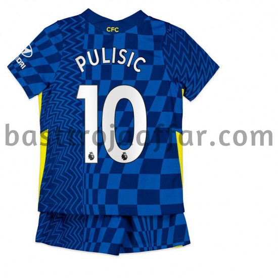 Chelsea Christian Pulisic 10 Barn Hemma Fotbollströja 2021-2022 Kortärmad