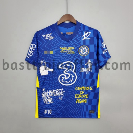 Chelsea Graffiti Hemma Fotbollströja 2021-2022 Kortärmad