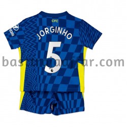 Chelsea Jorginho 5 Barn Hemma Fotbollströja 2021-2022 Kortärmad
