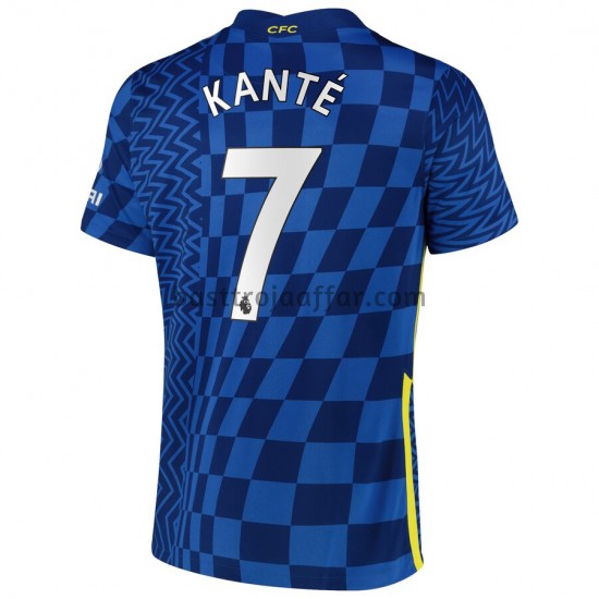 Chelsea Kante 7 Hemma Fotbollströja 2021-2022 Kortärmad