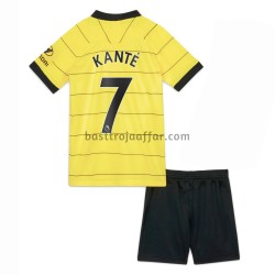 Chelsea Kante 7 Barn Borta Fotbollströja 2021-2022 Kortärmad