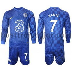Chelsea Kante 7 Barn Hemma Fotbollströja 2021-2022 Långärmad Chelsea Kante 7 Barn Hemma Fotbollströja 2021-2022 Långärmad