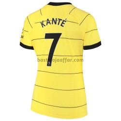 Chelsea Kante 7 Dam Borta Fotbollströja 2021-2022 Kortärmad Chelsea Kante 7 Dam Borta Fotbollströja 2021-2022 Kortärmad