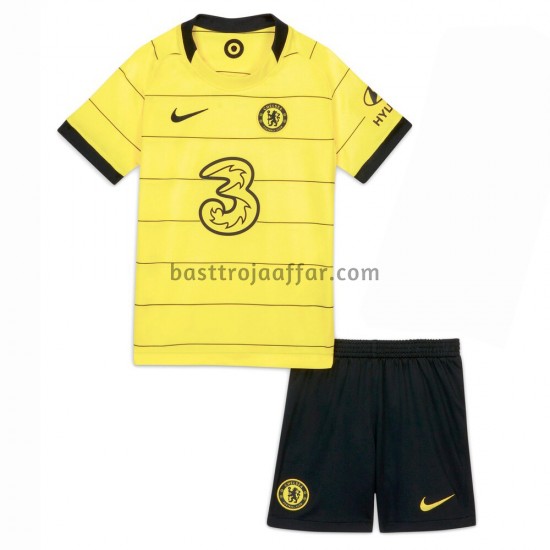 Chelsea Barn Borta Fotbollströja 2021-2022 Kortärmad