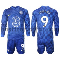 Chelsea LUKAKU 9 Barn Hemma Fotbollströja 2021-2022 Långärmad Chelsea LUKAKU 9 Barn Hemma Fotbollströja 2021-2022 Långärmad