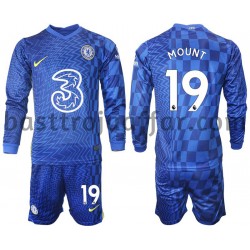 Chelsea Mount 19 Barn Hemma Fotbollströja 2021-2022 Långärmad