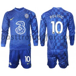 Chelsea Pulisic 10 Barn Hemma Fotbollströja 2021-2022 Långärmad
