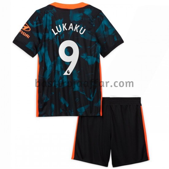 Chelsea Romelu Lukaku 9 Barn Tredje Fotbollströja 2021-2022 Kortärmad