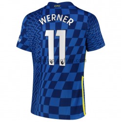 Chelsea Timo Werner 11 Hemma Fotbollströja 2021-2022 Kortärmad
